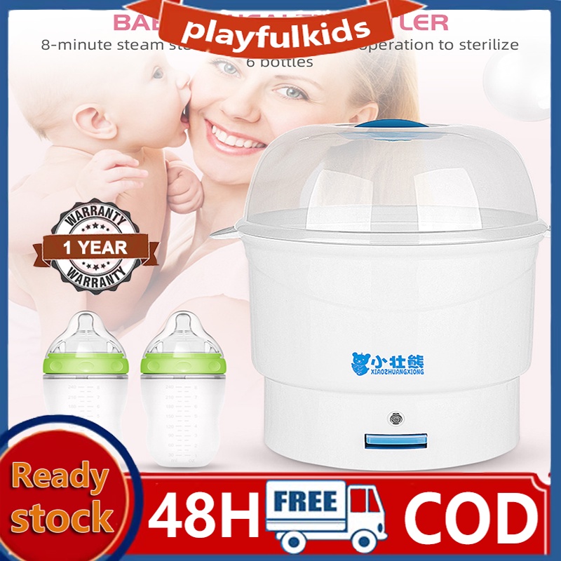 6 In 1 Baby Bottle Sterilizer Baby Boiling Milk Bottle Steam Sterilizer