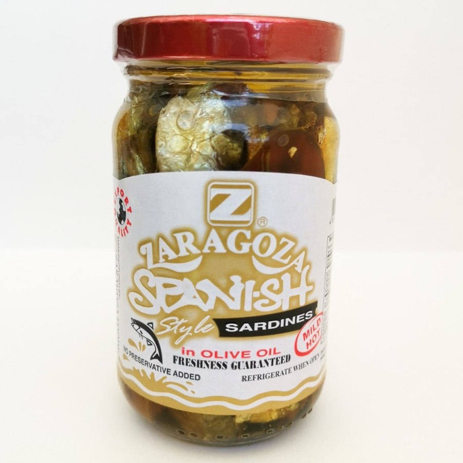 ZARAGOZA Spanish Style Sardines in Olive oil "MILD HOT" Shopee