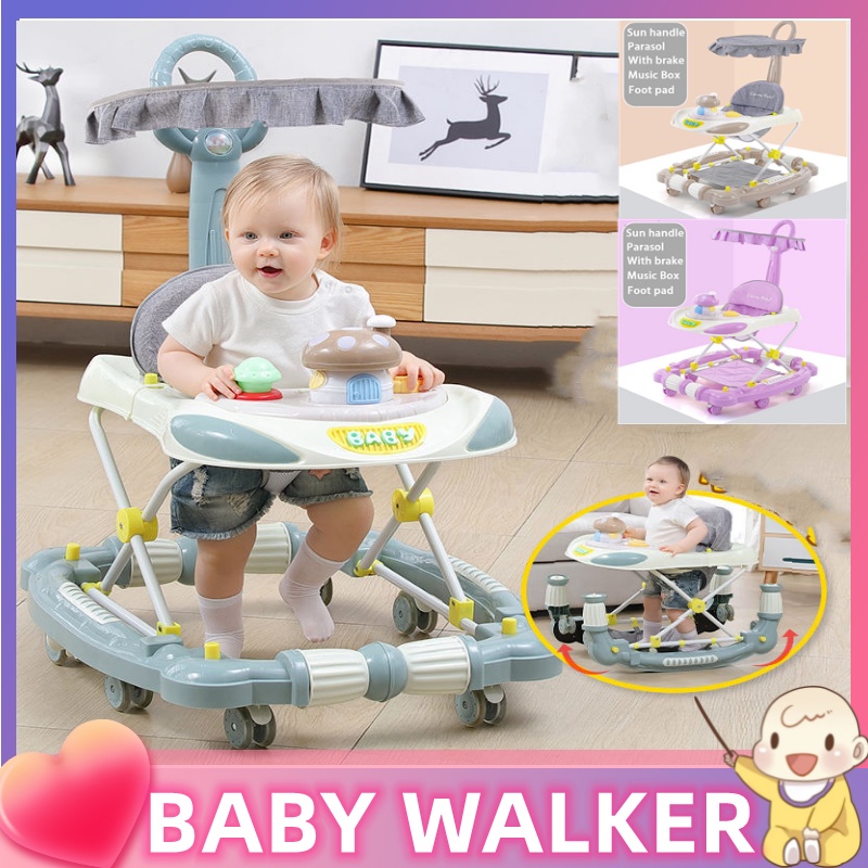 Multifunctional baby walker to prevent olegs multiple modes baby