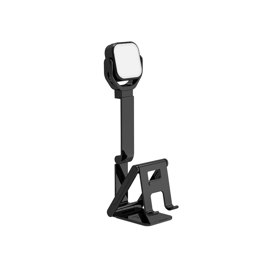 Fill light Stand Phone Holder, Foldable Mobile phone bracket video