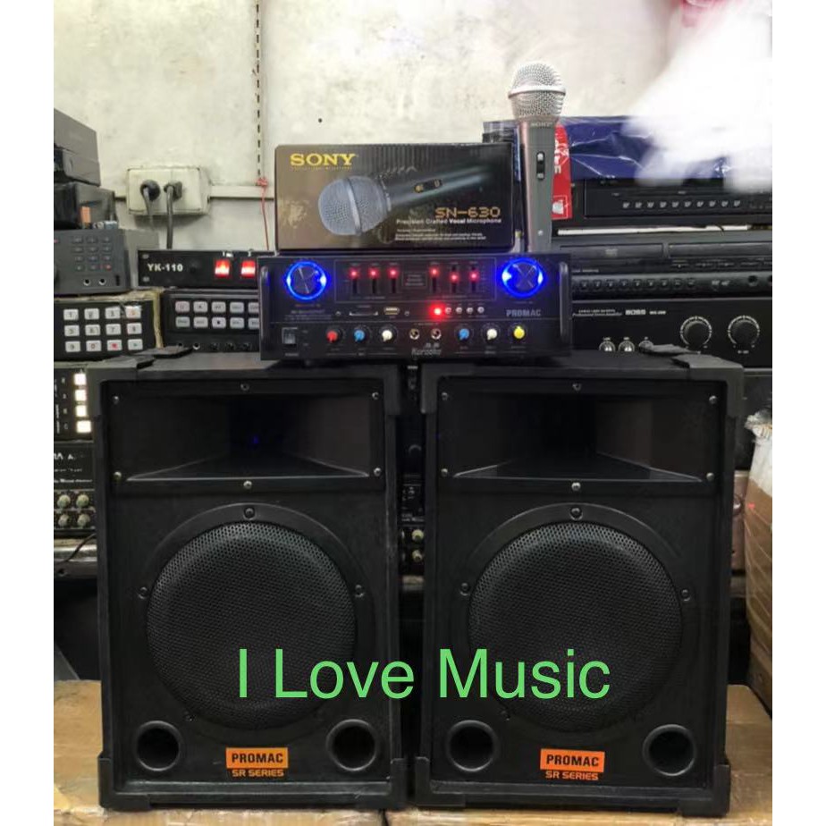 Promac Speaker set SR806 Passive Speaker 300w with PROMAC AV4529