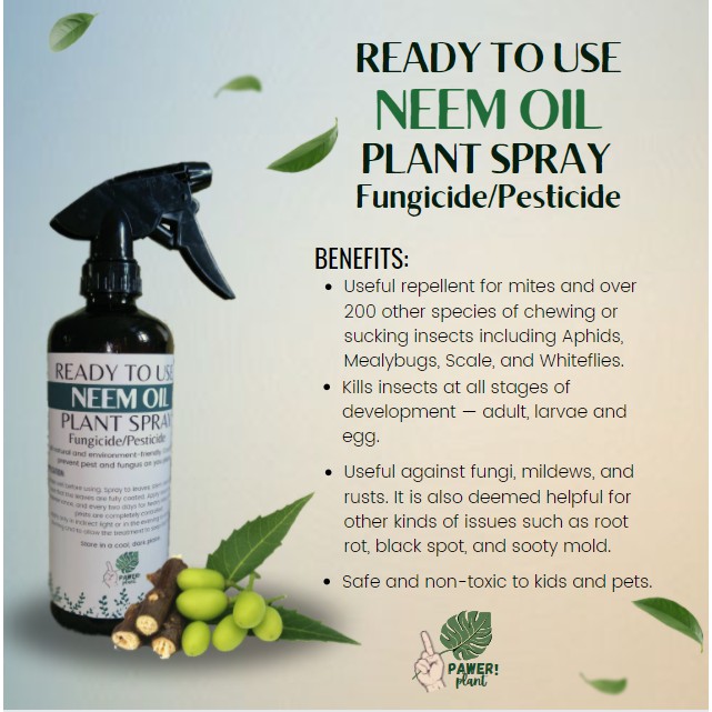 Neem Oil Plant Spray Shopee Philippines