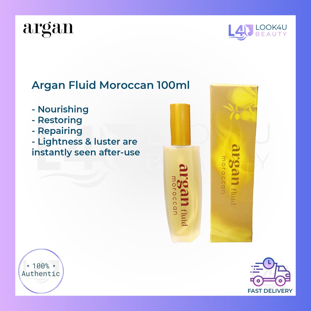 Argan Fluid Moroccan 100ml Shopee Philippines