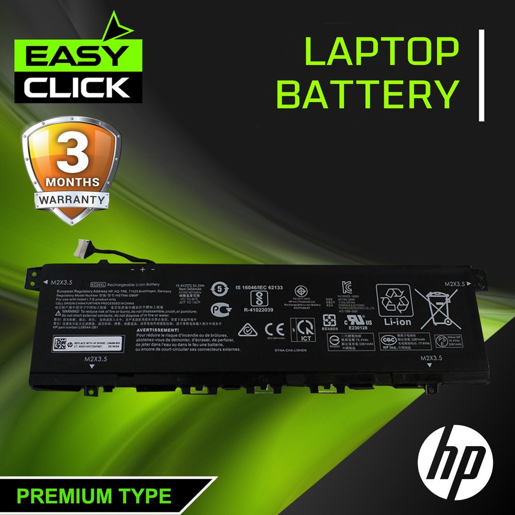KC04XL Laptop Battery for HP Compatible Part NumbersHSTNNDB8P, L08496
