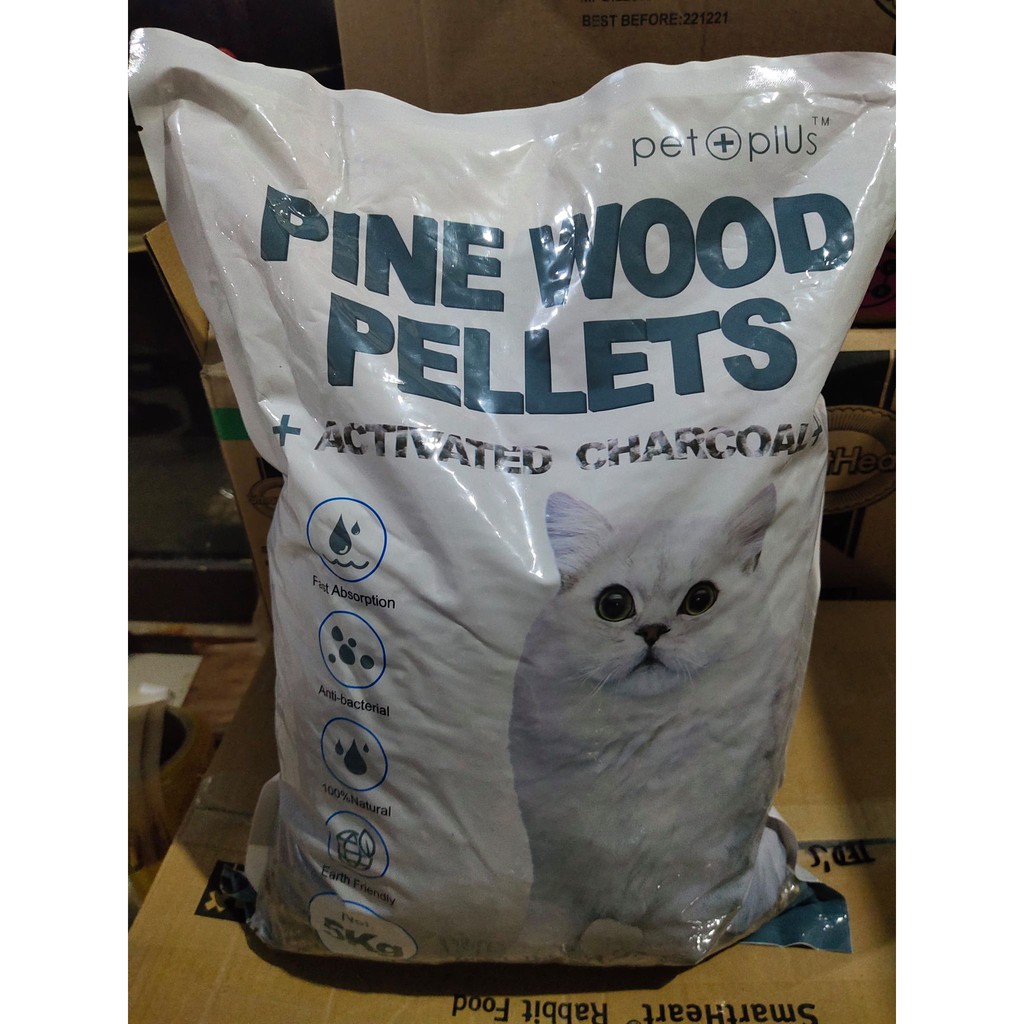 Wood Pine Pellet + Activated Charcoal 5kg Shopee Philippines