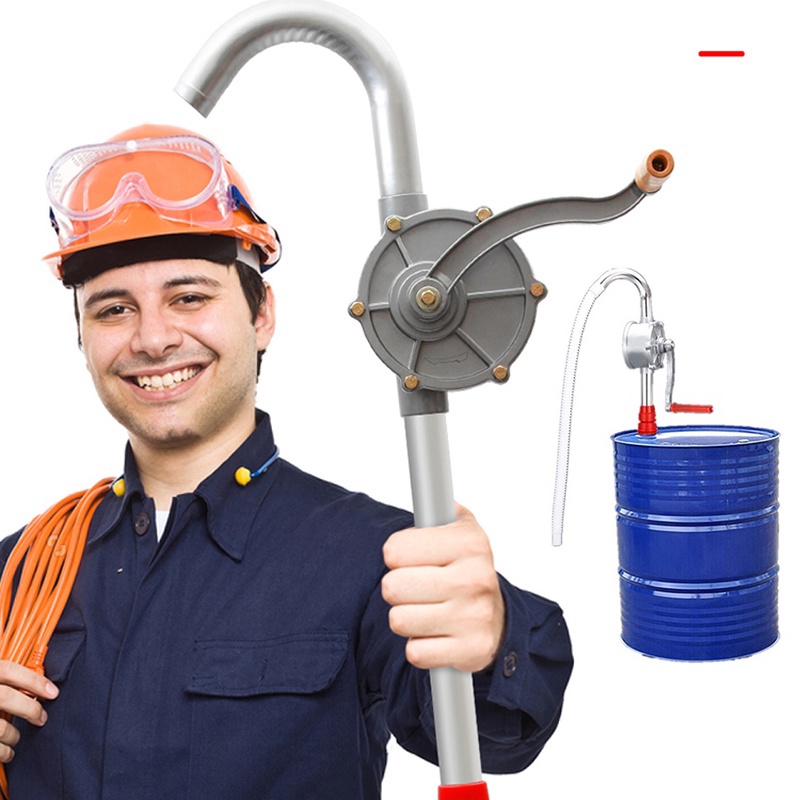 Manual Hand Pump Heavy Drum Rotary New Oil Fuel Barrel Heavy Duty Pump