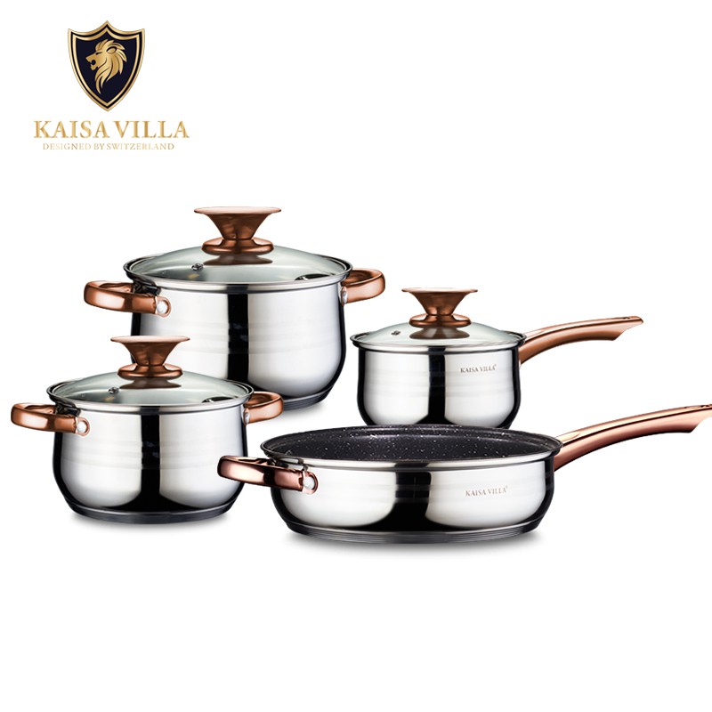 Kaisa Villa cookware set cooking set non stick frying pan kitchenware