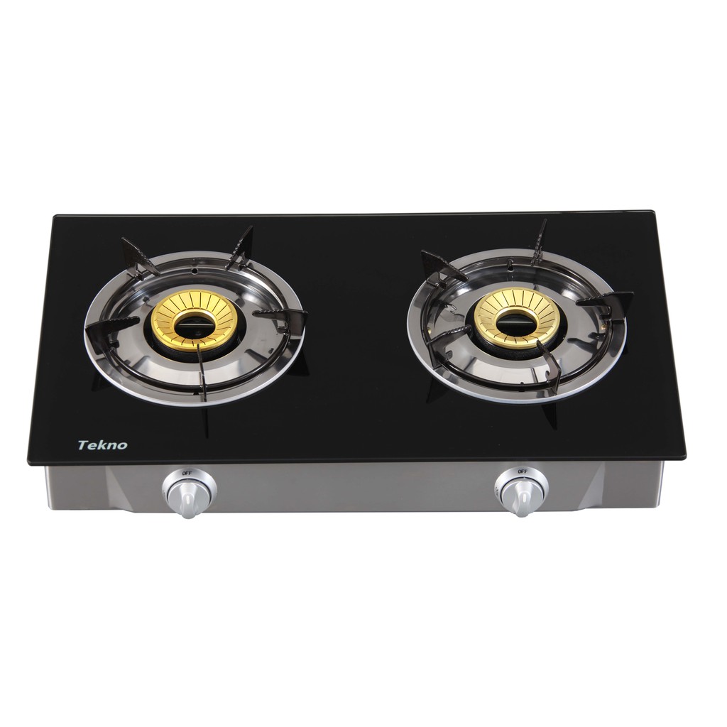 Tekno 2 Burners Tempered Glass Gas Stove TKGG02 Shopee Philippines