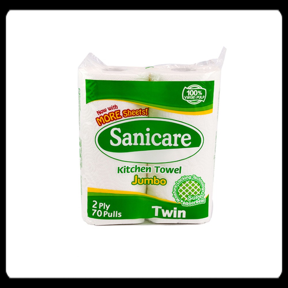 SaniCare Jumbo Kitchen Towel 2 Rolls Shopee Philippines