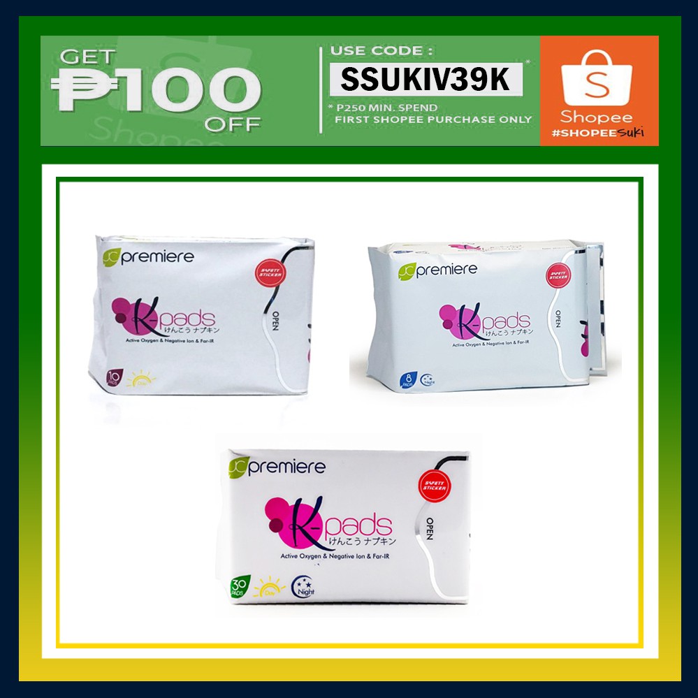 KPads Pantyliner, Day, Night. Kpads K Pads Panty Liner Shopee Philippines