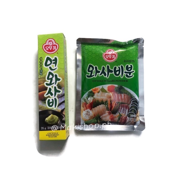 Ottogi Prepared Wasabi Paste/Powder (35g) Shopee Philippines