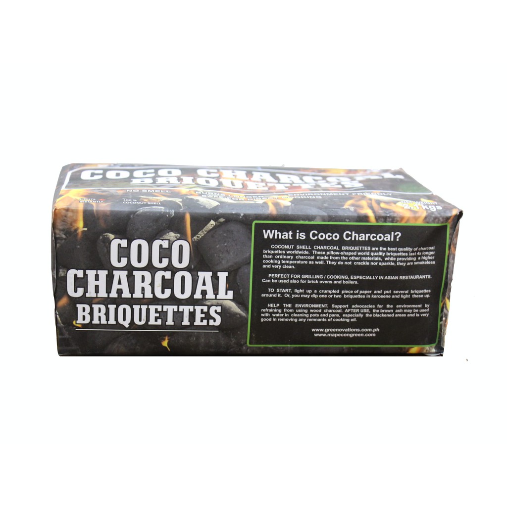 COCO CHARCOAL BRIQUETTES Shopee Philippines