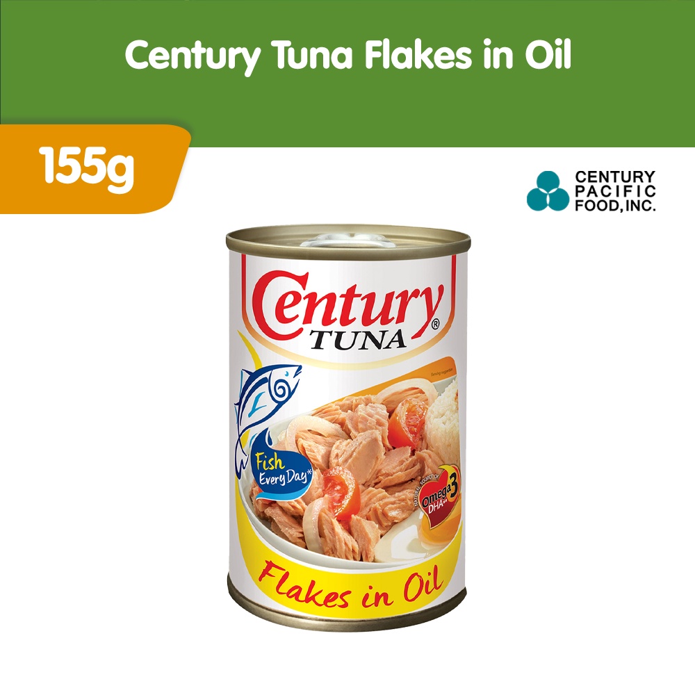 Century Tuna Flakes in Oil 155g Shopee Philippines