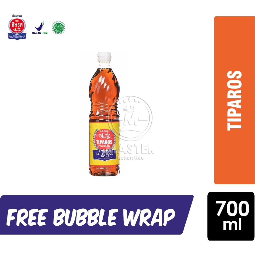Tiparos Fish Sauce Halal Fish Sauce / Thailand Import Fish Sauce (700ml