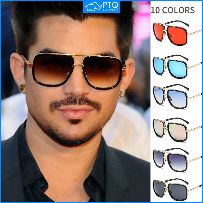 PTQ Sunglasses HD Lens Simple Versatile Eyeglasses Metal Fashion