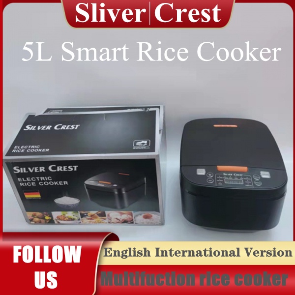 5L Rice Cooker English Version NonStick 10 Cup Rice Cooker
