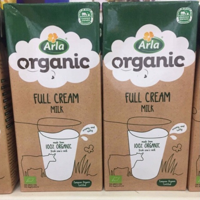 Arla Organic Full Cream Milk 1L Shopee Philippines