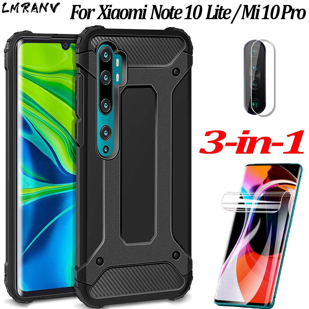 Xiaomi Redmi Note 10 Lite Armor Phone Case Bumper Case
