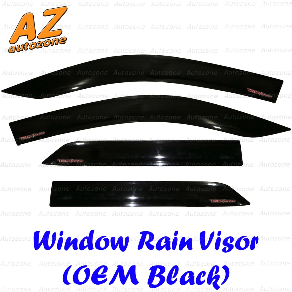 Toyota Fortuner 20162022 TRD SPORTIVO Rain Guard Window Visor (OEM