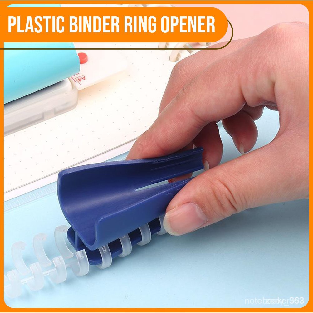 KWtrio Plastic Binder Ring Opener for Loose Leaf Binders Binding