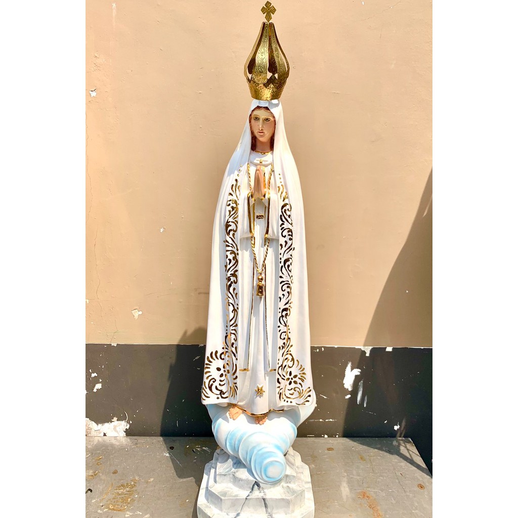 Our Lady of Fatima 2.75 feet, Mama Mary statue Shopee Philippines