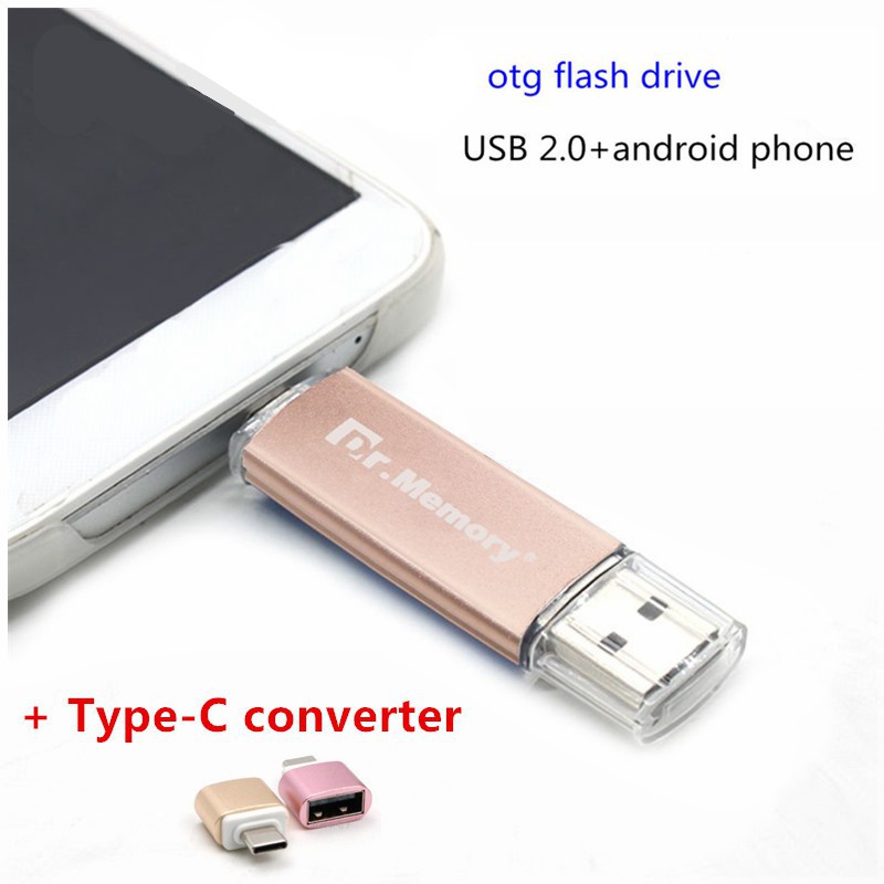 OTG USB Flash Drive 1TB Metal Pendrive USB 2.0 Memory Android Pen Drive + Gift Shopee Philippines