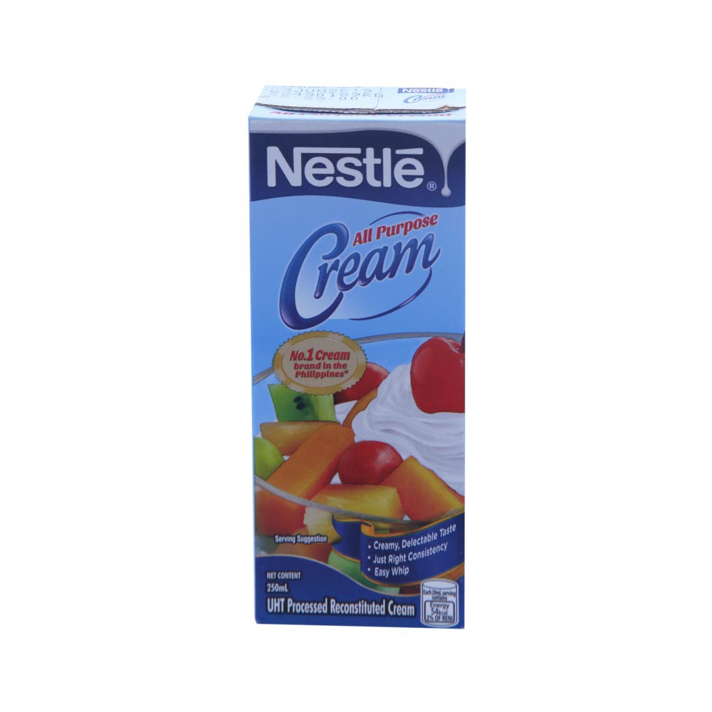 Nestle All Purpose Cream 250mL Keto Friendly Baking Essentials Shopee
