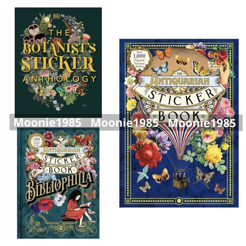 The Antiquarian Sticker Book 1000 Sticker Shopee Philippines