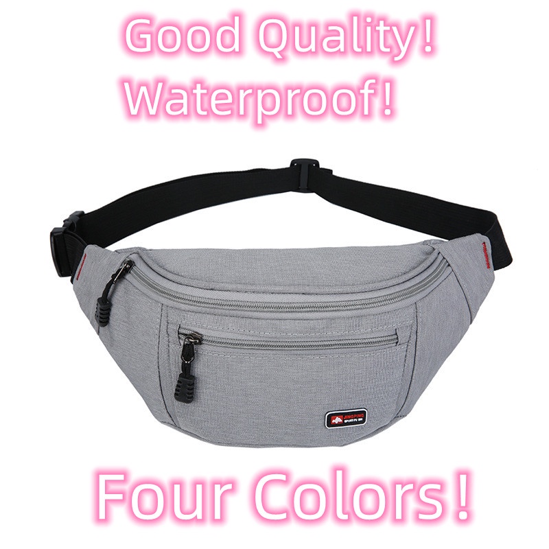 Promise Good Quality Bag For Men Waterproof Chest Bag For Men Waist Bag