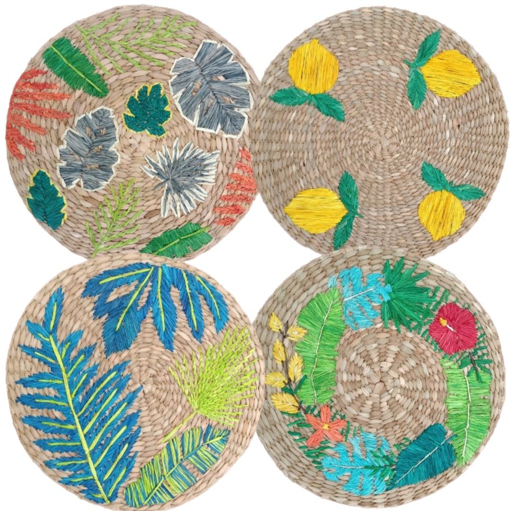 (PLACEMAT) Handmade Locally Made Native Placemat 33cm GAWANG PINOY