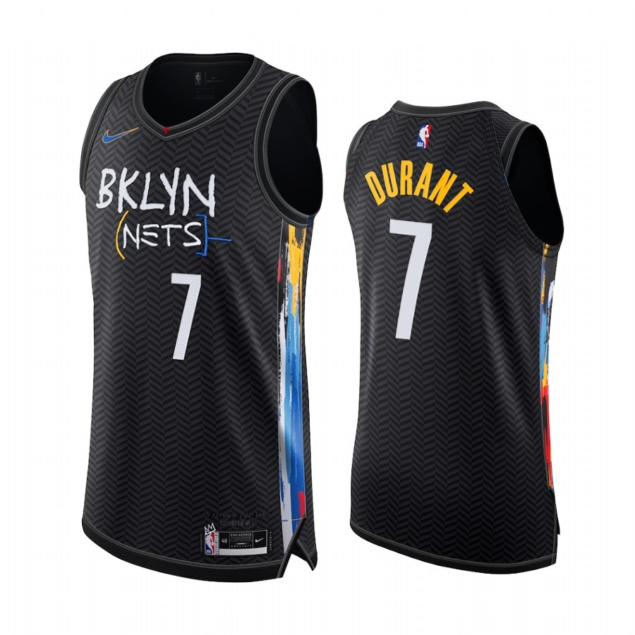 NBA Brooklyn Nets 7 Kevin Durant Classic Edition Basketball Jersey
