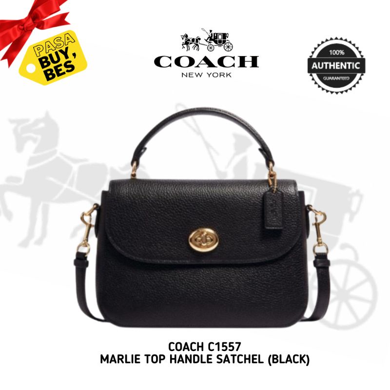 Coach Marlie Top Handle Satchel Shopee Philippines