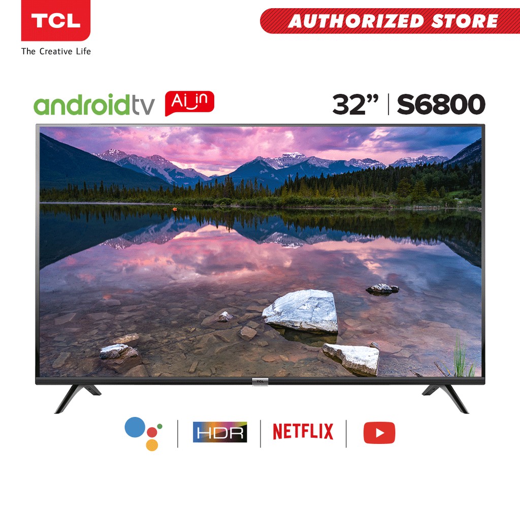 TCL 32 Inch HD LED AI Smart TV Android 8.0 HDR Shopee Philippines