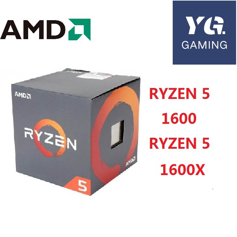 AMD Ryzen 5 1600 R5 1600X 3.2 GHz SixCore CPU Processoe Socket AM4