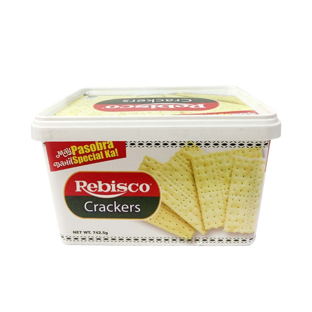 Rebisco Crackers Tub 742.5g Shopee Philippines