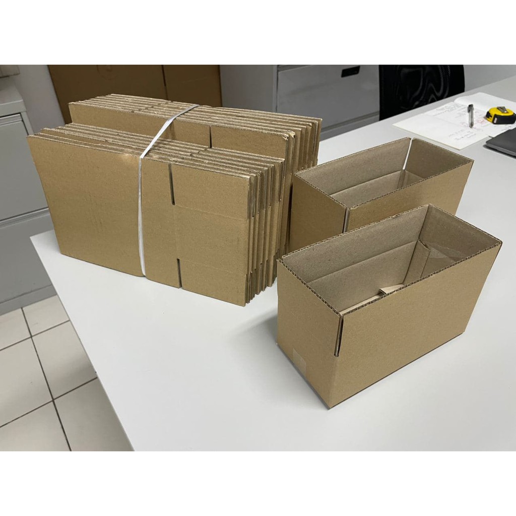 Corrugated / Carton Cardboard Box Package Kraft Shopee Philippines