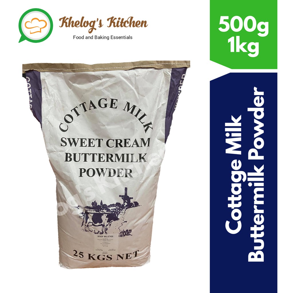 Cottage Milk Buttermilk Powder (500g/1kg) Shopee Philippines