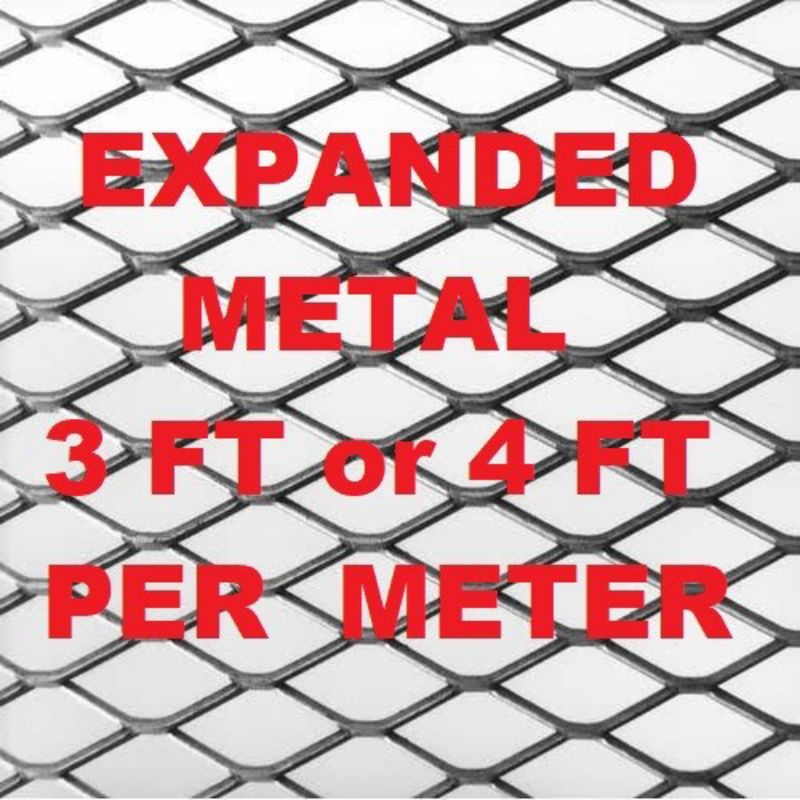 ALUMINUM EXPANDED METAL PER METER 3FT OR 4FT Shopee Philippines
