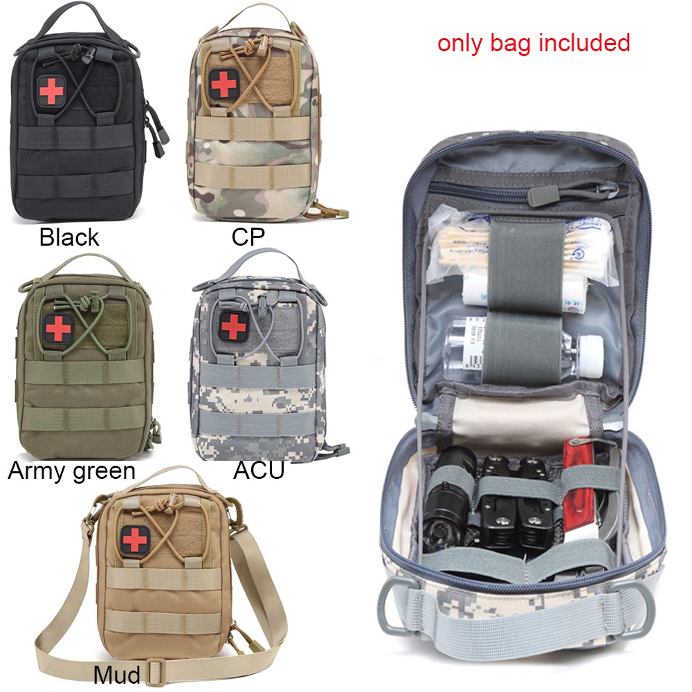 1000D Tactical First Aid Kit EDC Molle Survival EMT Bag IFAK Pouch