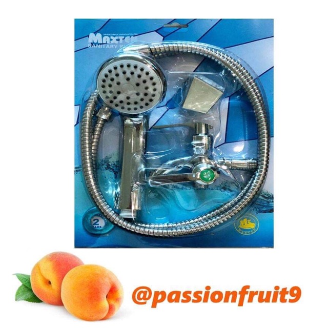 Maxten telephone shower with two way faucet set Shopee Philippines