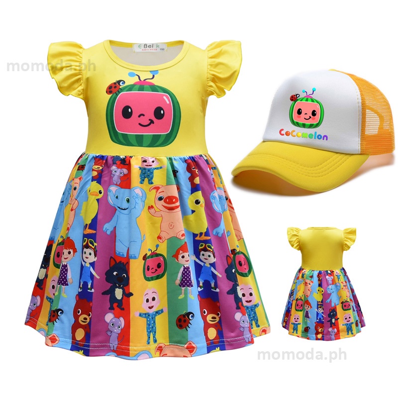 Tutu Dress with Kids Cap Snapback Girl Baseball Hat