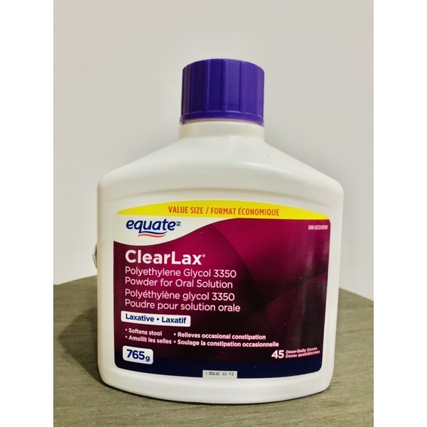 Clearlax/ Restorolax Laxative powder 765g (45 effective dose) Shopee
