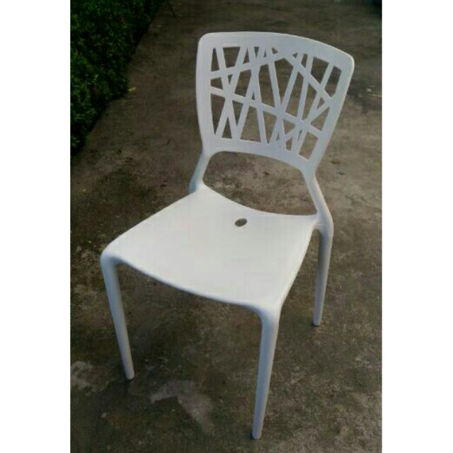 Plastic Stackable Designer Chair Heavy Duty Shopee Philippines