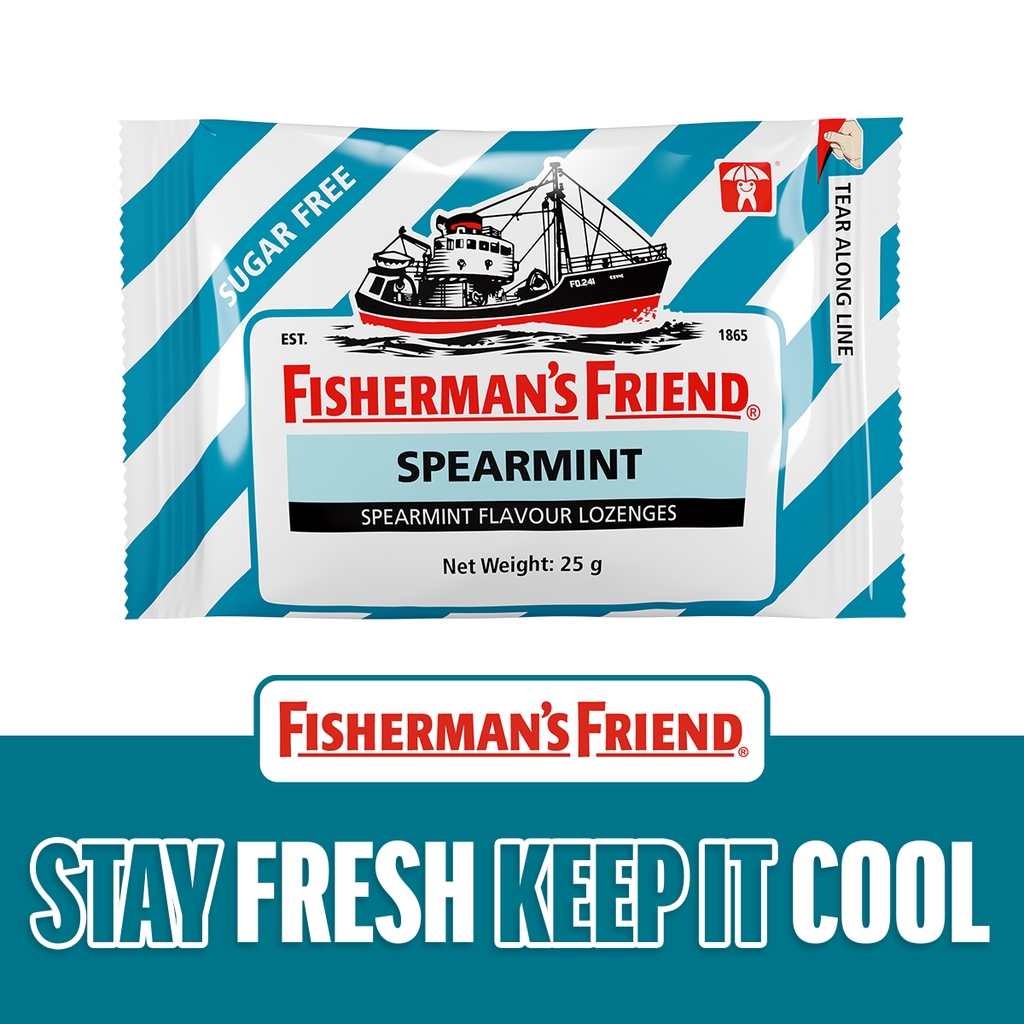 Fisherman's Friend Spearmint 25g 1 Pack Shopee Philippines