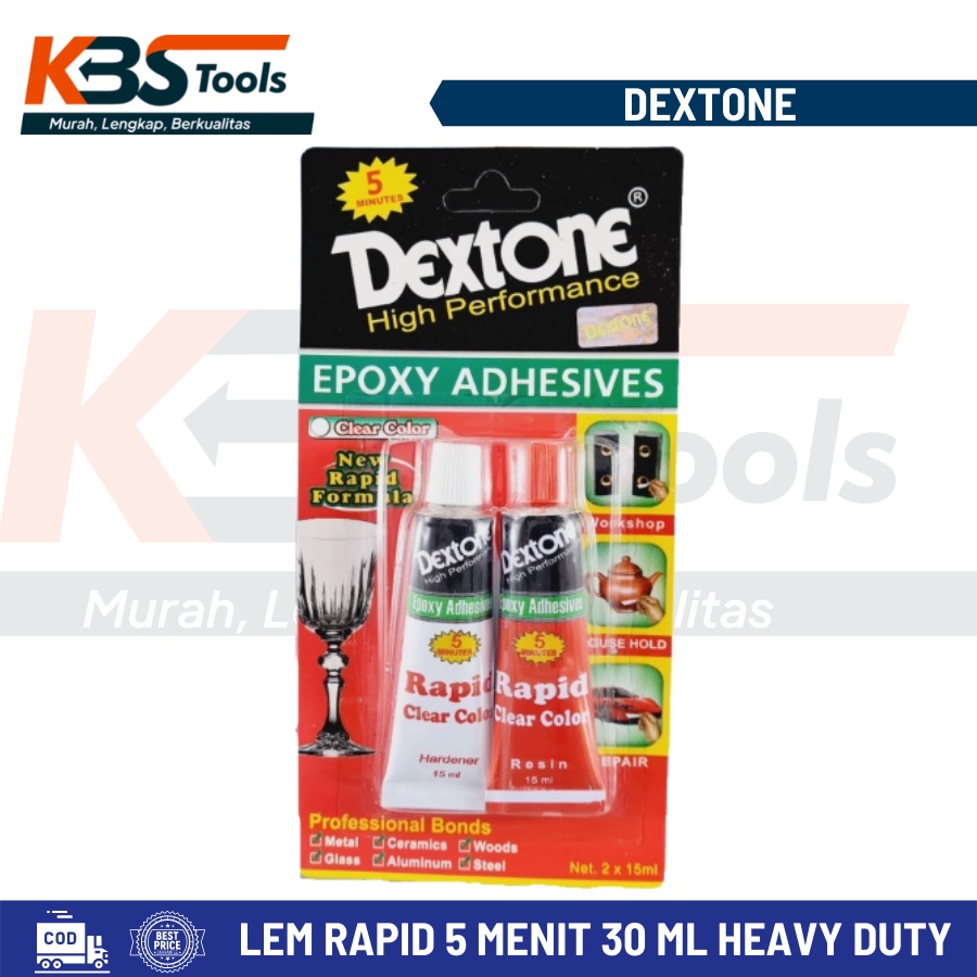 Dextone Rapid Clear Epoxy Glue 5 Minutes 30ML Shopee Philippines