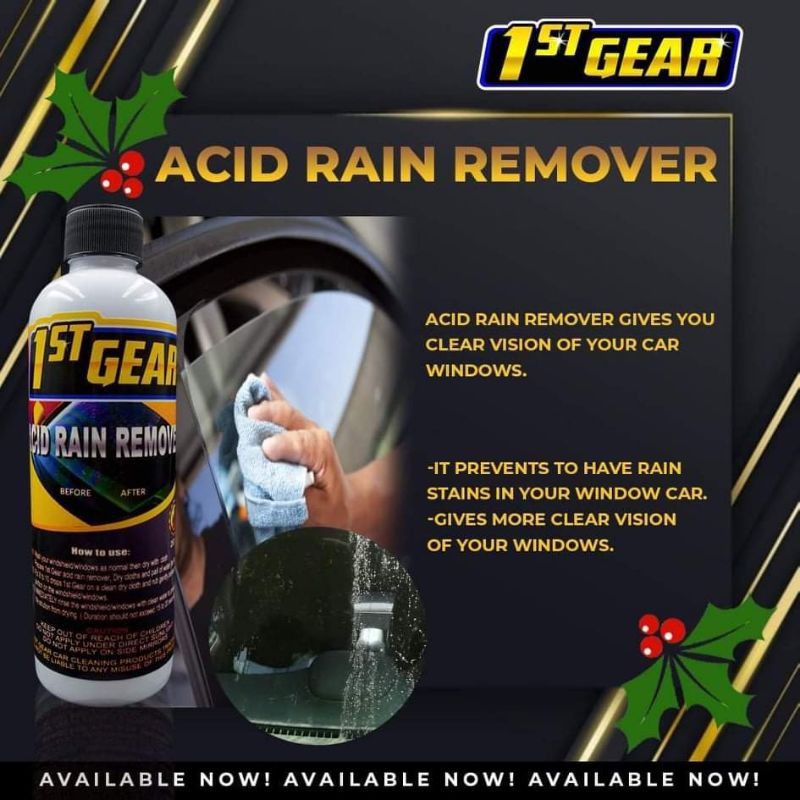 1st Gear Acid Rain Remover FREE microfiber cloth Shopee Philippines