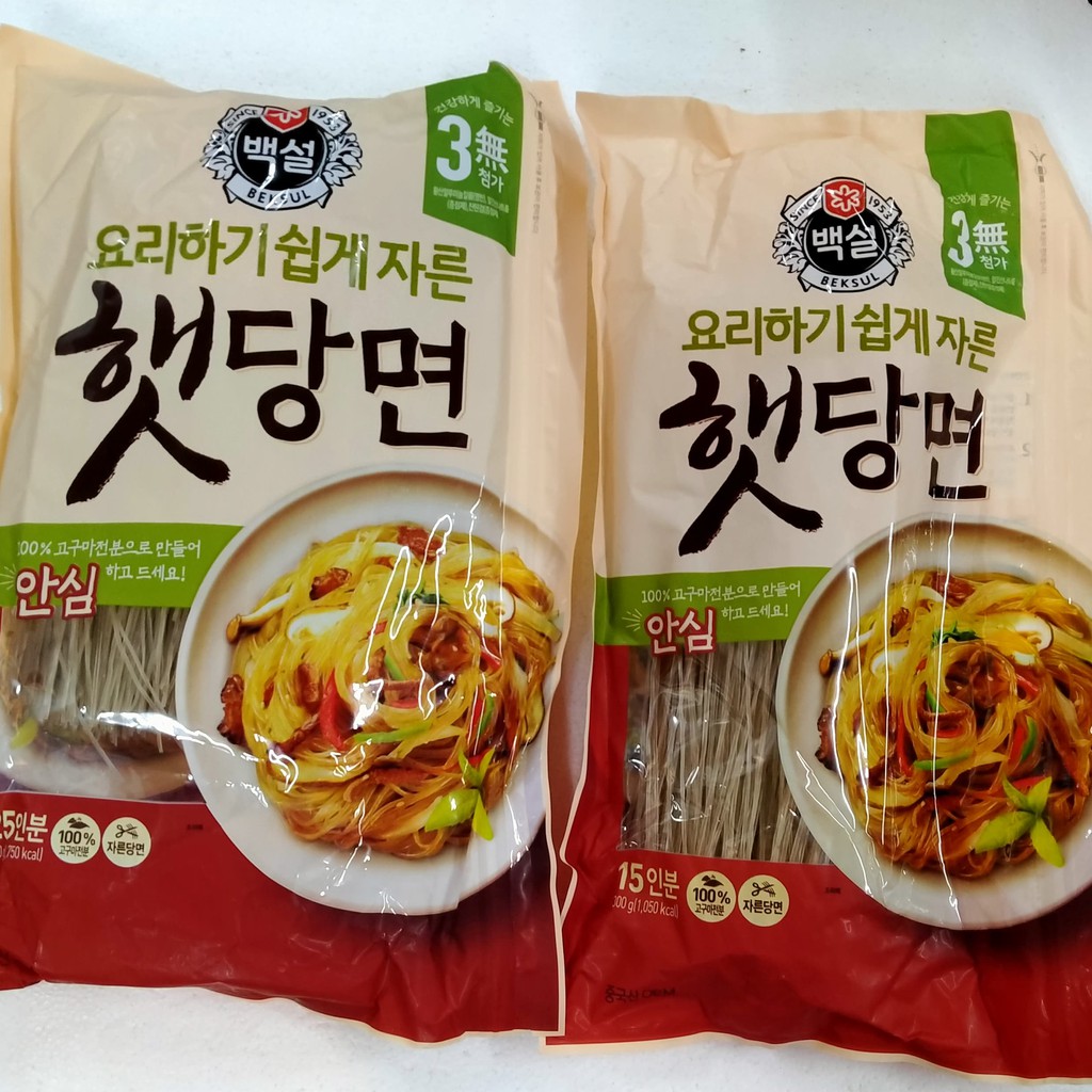 Japchae Korean Noodles / Glass Noodles Keto / Low Carb Diet Friendly