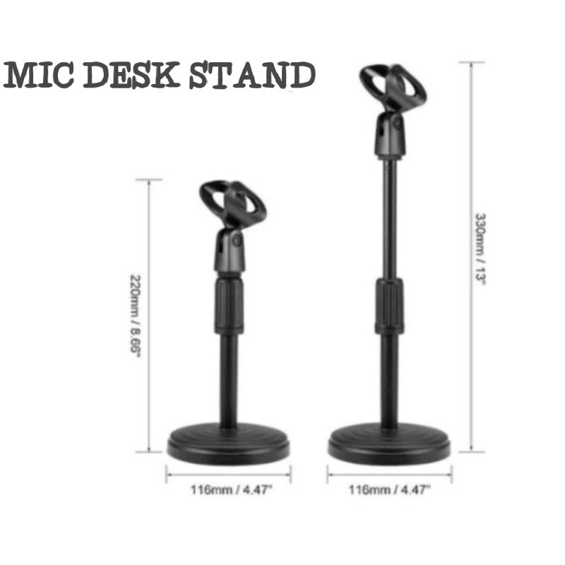 MICROPHONE TABLE DESK STAND Shopee Philippines