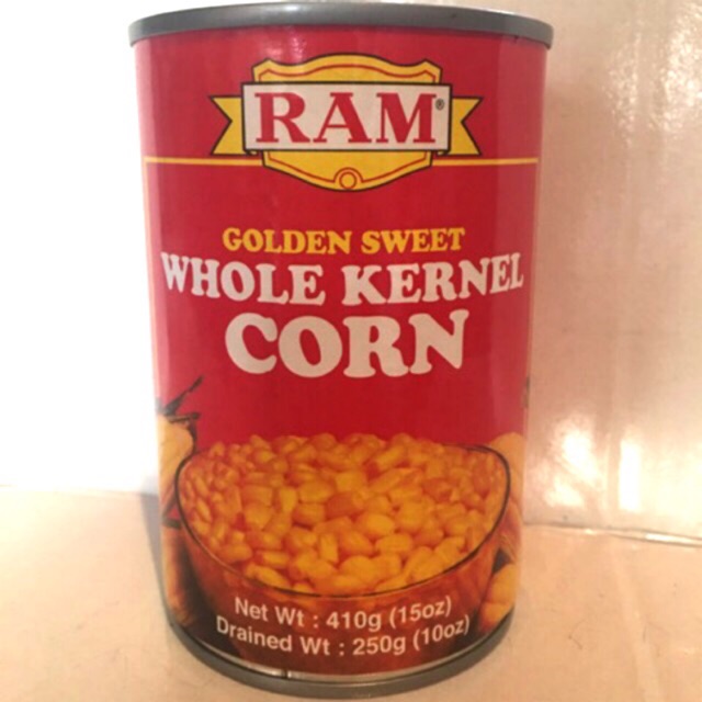 Ram Whole Kernel Corn 410g Shopee Philippines