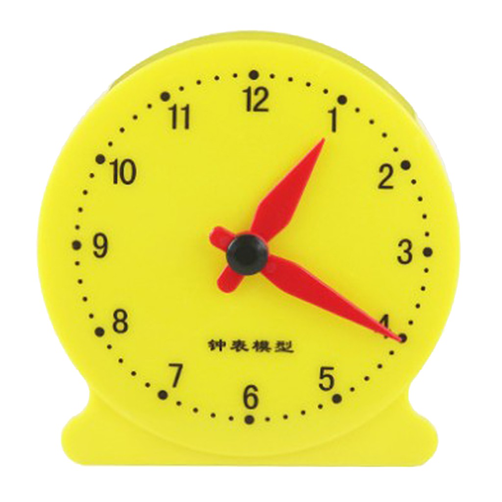 Baby Children Teaching Clock Learning To Tell Time Educational Toys